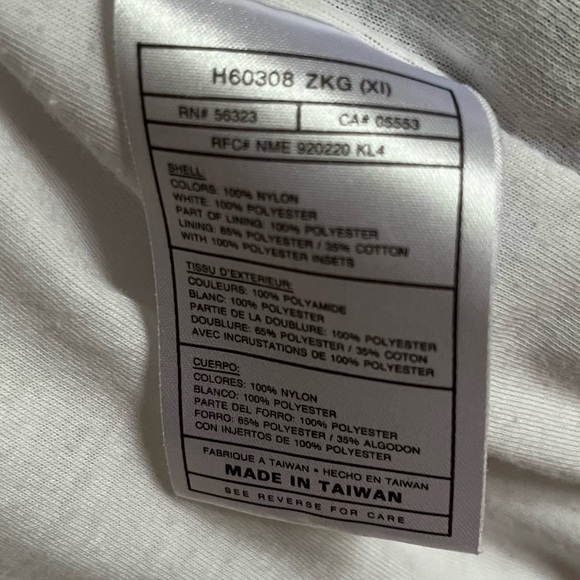 Vintage Nike Tracksuit Black/White Jacket/Pants Nylon Set Removable Sleeves M - Picture 15 of 16